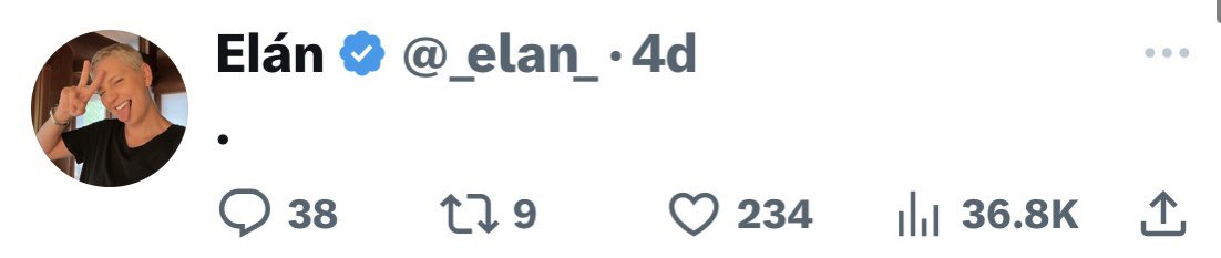 Elán tweet media