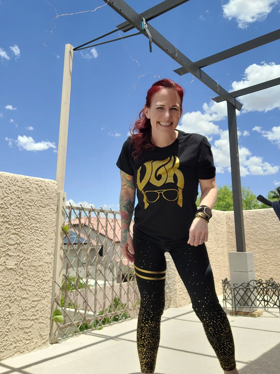 Just cause you gotta get shit done outdoors does not mean you can't KnightUp! (No matter what my teenage daughter says) GO KNIGHTS GO! #vegasborn