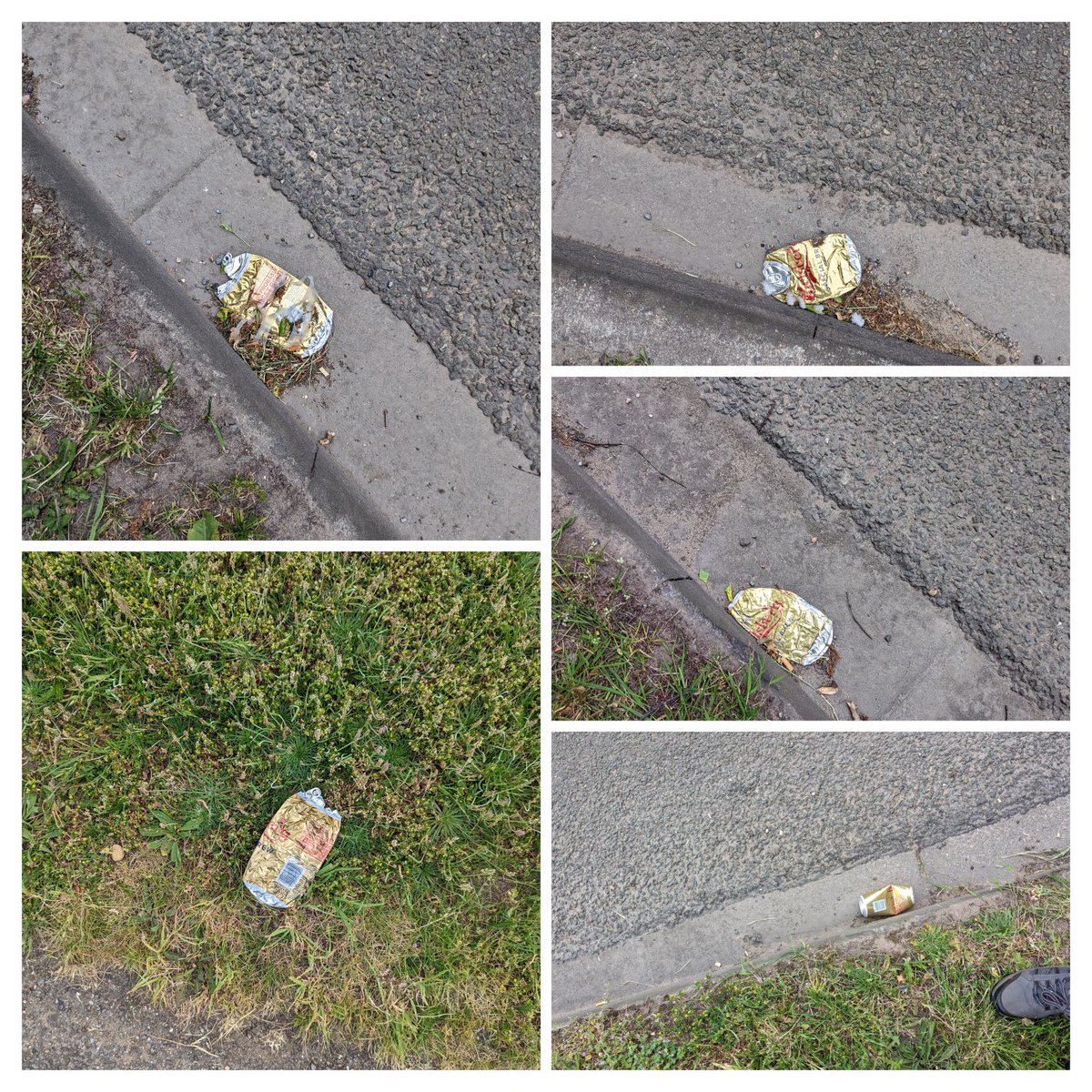 I have a litter picking nemesis 🤬. Each morning I pick an empty can of Special Brew that someone has thrown out of their car overnight. Always the same area. Scary thing is, I think they are driving the car😧