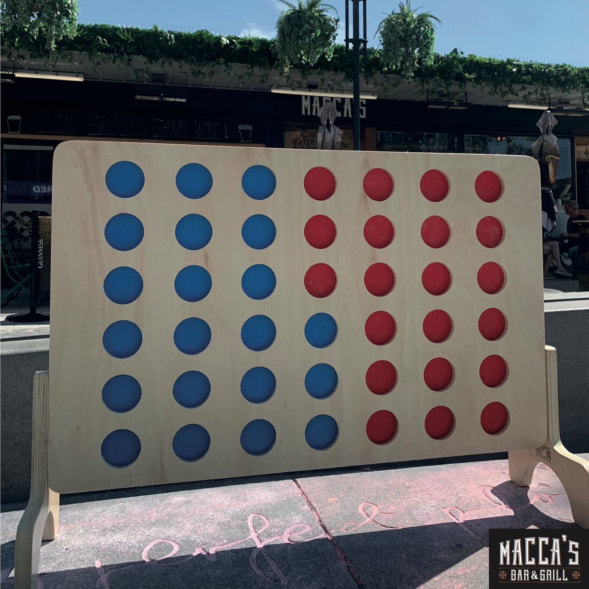 The Macca's Team would like to thank all the weekends visitors. There were a couple of BIG games on! Whether you are Red, Blue or Green, we hope you enjoyed the Craic as much as we did! You all helped to create a safe &amp; happy vibe 💚❤️ #guinness #irishbar #prestwich #GuinnessTime