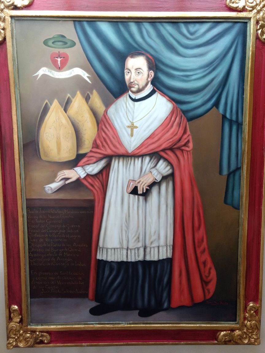 Salazarandreu1's tweet photo. Aniversario de la beatificación de Juan de Palafox y Mendoza ⁦@CONSEJOCRONICA⁩ ⁦@tatacopito⁩ ⁦@Cuauhtemoc_1521⁩ https://t.co/K6SCBUg6Kb