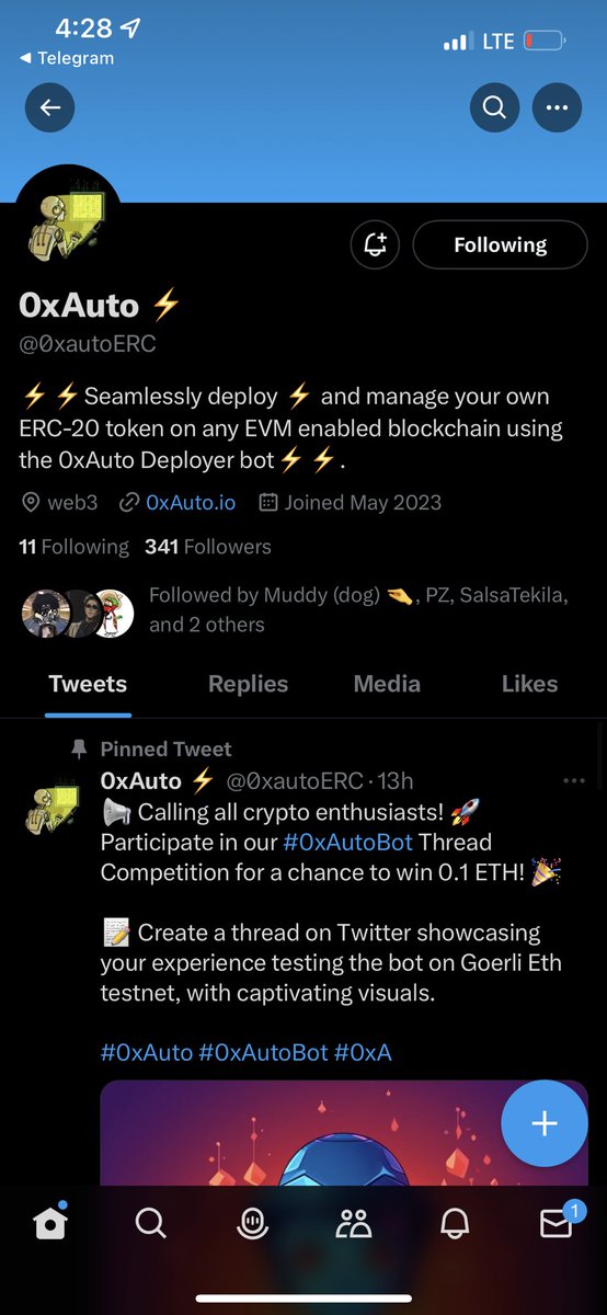 Salsa following my lowcap gem? <a href="/0xautoERC/">0xAuto ⚡️</a> …what does he know