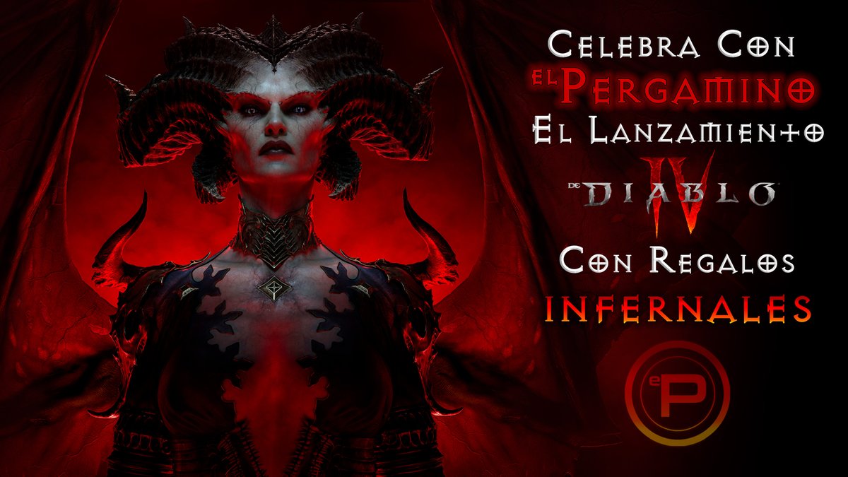 elpergamino_wow's tweet image. ¡Diablo IV ya está aquí y vamos a celebrarlo contigo!

¿Estás listo para sumergirte en el oscuro Santuario?

Con tres comienza...
😈LIKE
😈FOLLOW
😈RT

Si este tuit llega a 666 RT os tenemos preparado un regalo verdaderamente diabólico.

#DiabloIV 
Sigue leyendo para más info👀👇