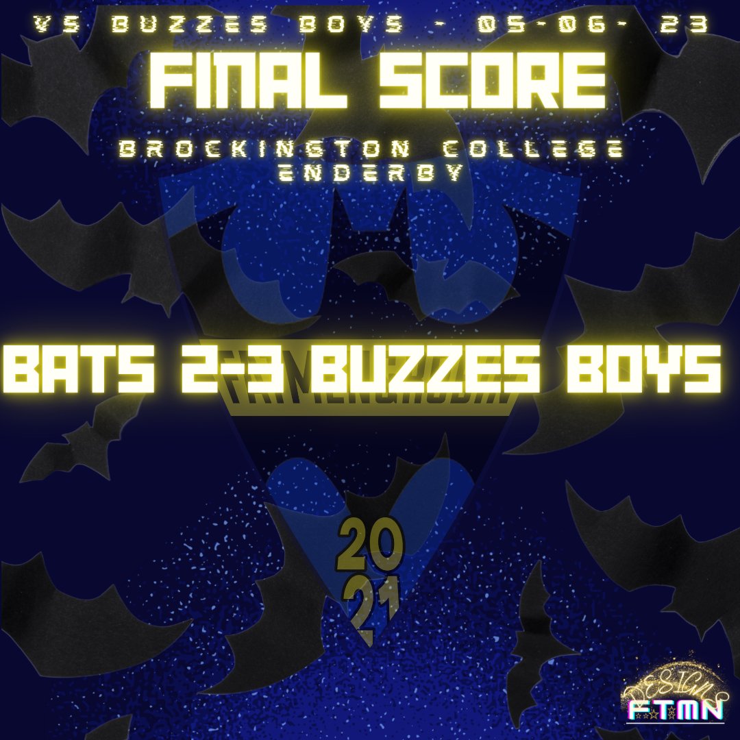 FatmenRobinFC's tweet image. It's a tough one to take tonight as The Bats lose their 1st of the new season.

#FatBuzz