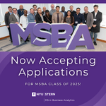 Photo by NYU Stern MSBAi (@NYUSternMSBA)