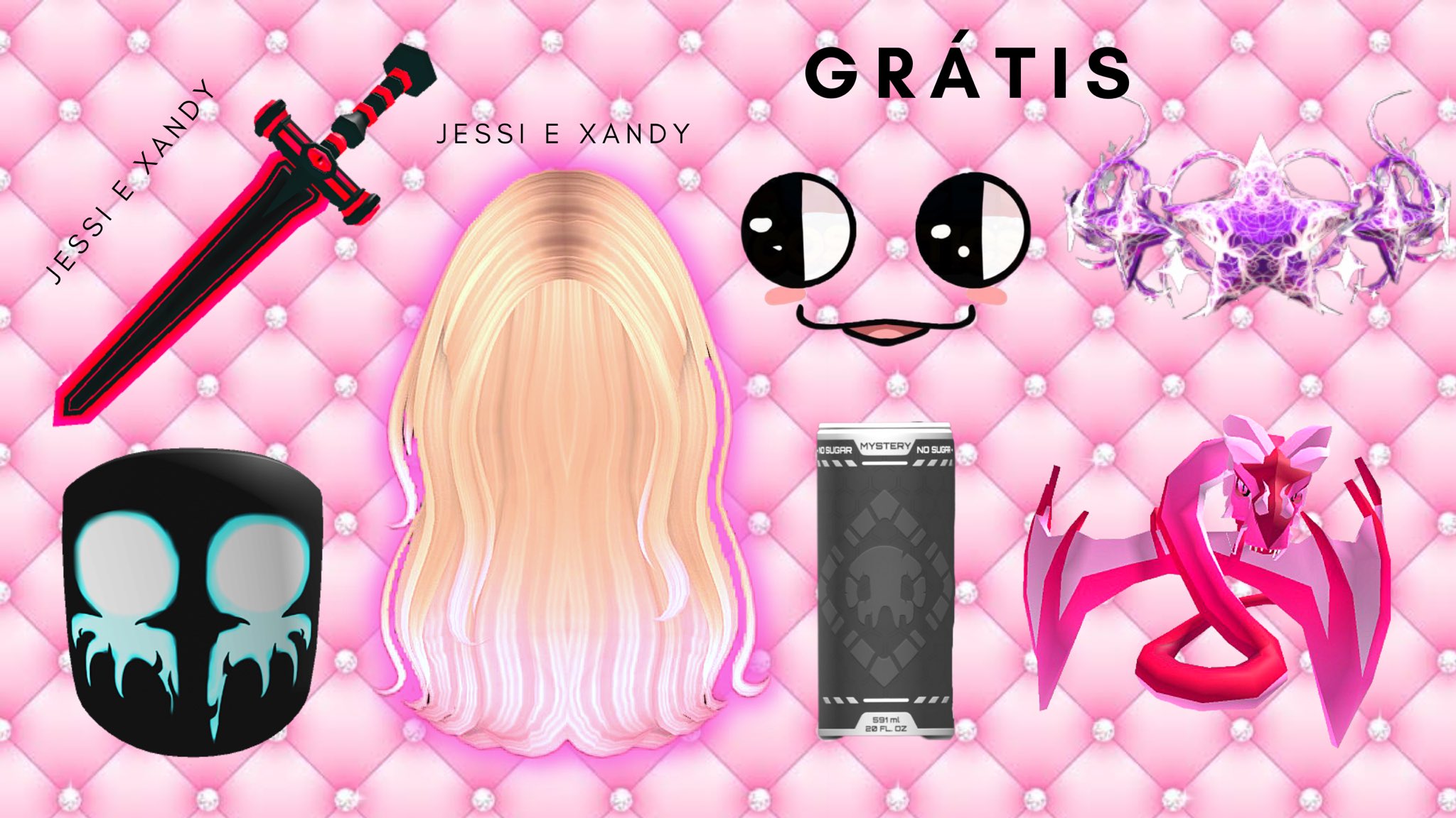 jessizada on X: 👾 COMO GANHAR 7+ ITENS GRATIS NO ROBLOX 🎀Video:   🎀 Discord:  #roblox  #robloxugc #robloxugcgratis #robloxugcfree #robloxfreelimited   / X