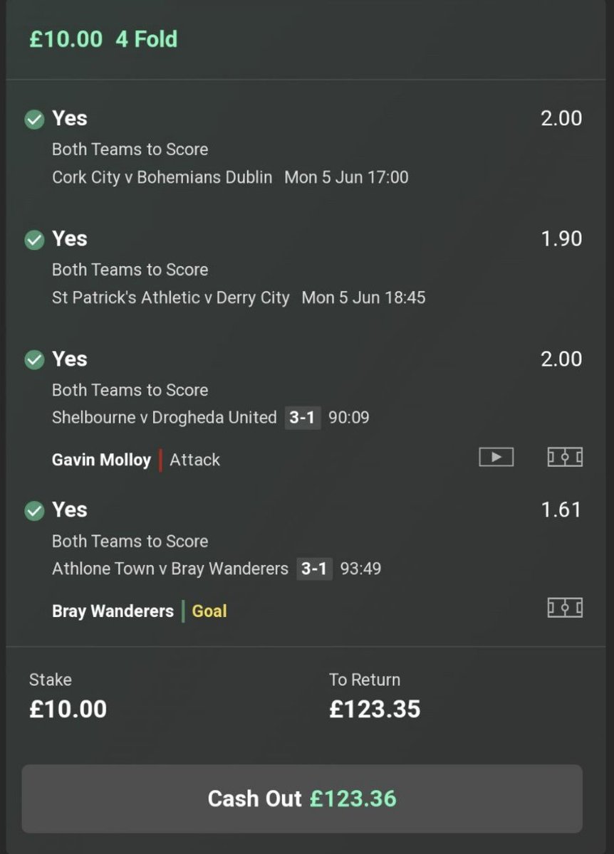 💥💥BOOOM , LAST MINUTE WINNER IN IRELAND🇮🇪🤩 11/1 WIN FOR THE TELEGRAM ONCE AGAIN , DONT MISS OUT TOMORROW..🔥 ❗️WILL BE GIVING AWAY MY WINNINGS TO 2 PEOPLE IN THE TELEGRAM COME JOIN US 💵👇🏻 t.me/+fpzCmGNRE_Q1O…