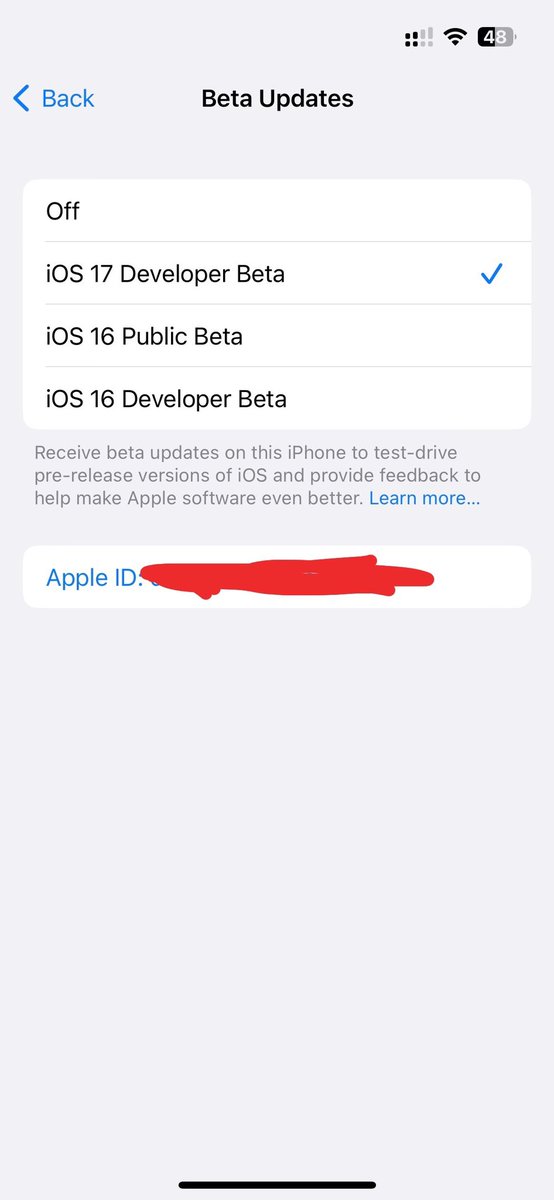 GROGU0's tweet image. Lingering 🫠 iOS 17 Beta 1 #ios17beta