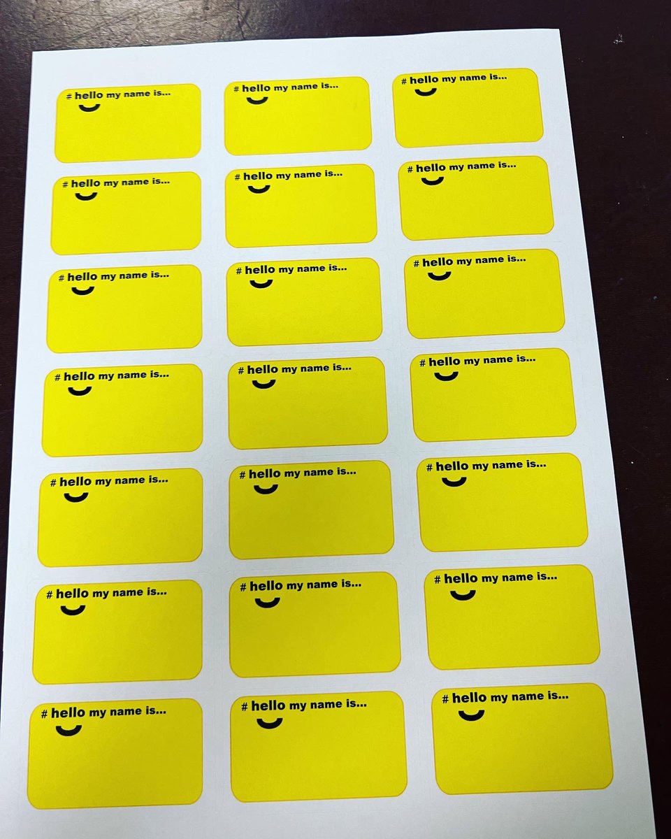 Today, we launched our latest Family Integrated Care Initiative - “#HelloMyNameIs Parent Sticker Badges! 
Our goal is to deliver family centred, compassionate care by inviting all our families to join our team as equal partners in their baby’s care! 
#hellomynameis #familymatters