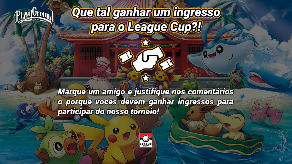 pg_gamestore's tweet photo. É a sua chance de ganhar um ingresso para o League Cup e ainda poder levar um amigo junto!
Corre aqui nos comentários, marque o seu amigo que quer levar e diga o porquê vocês devem ganhar os ingressos!

> A resposta mais criativa eleita pela nossa equipe irá ganhar os ingressos! https://t.co/xQ32O08CEZ