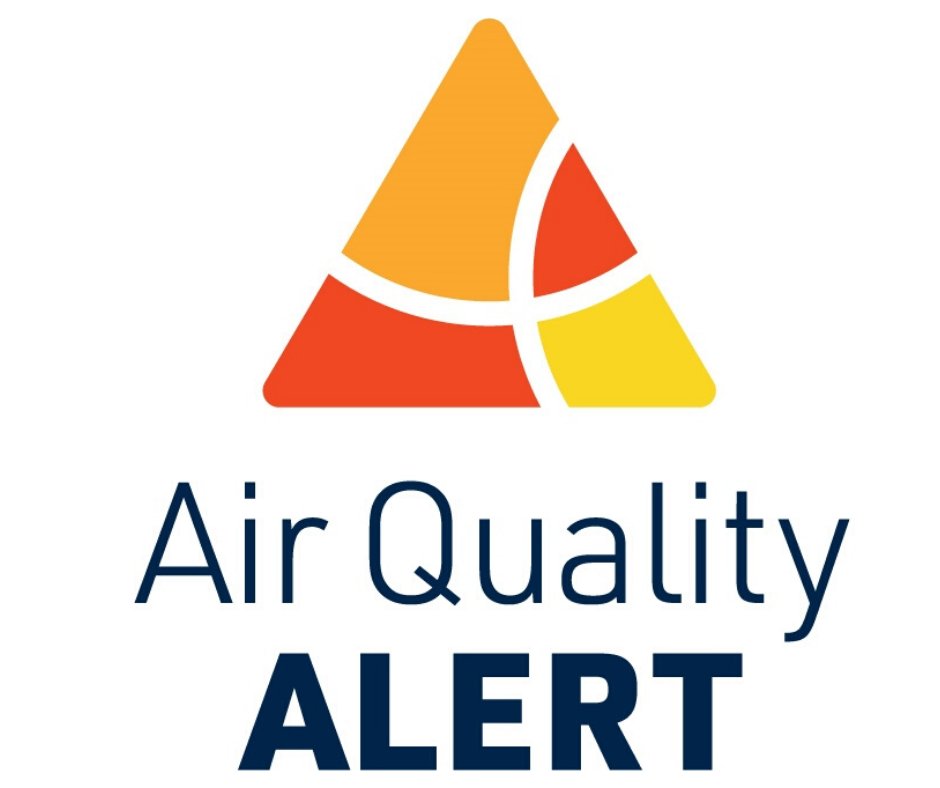 mvrpc's tweet image. An Air Quality Alert has been issued for tomorrow, June 6, 2023. Smoke from Canadian Wildfires is settling into the Miami Valley Region resulting in high PM 2.5 levels. The Air Quality Index (AQI) forecast is 105. Learn more at MiamiValleyAir.org