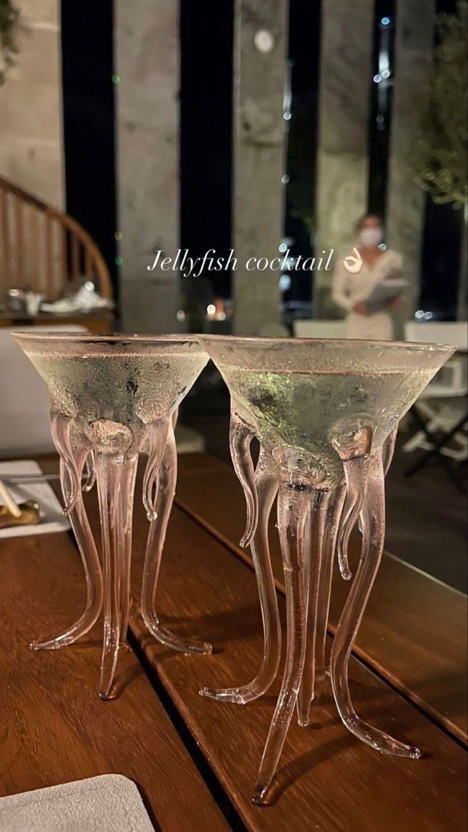 jellyfish cocktail glasses