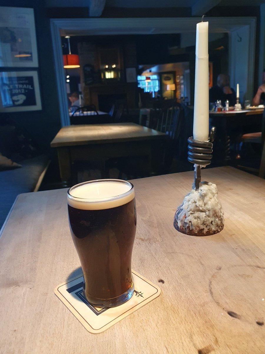 Gorgeous drop of <a href="/TattonBrewery/">Tatton Brewery</a> Black porter <a href="/BullsHeadMobb/">The Bulls Head</a> 
Local and proud.