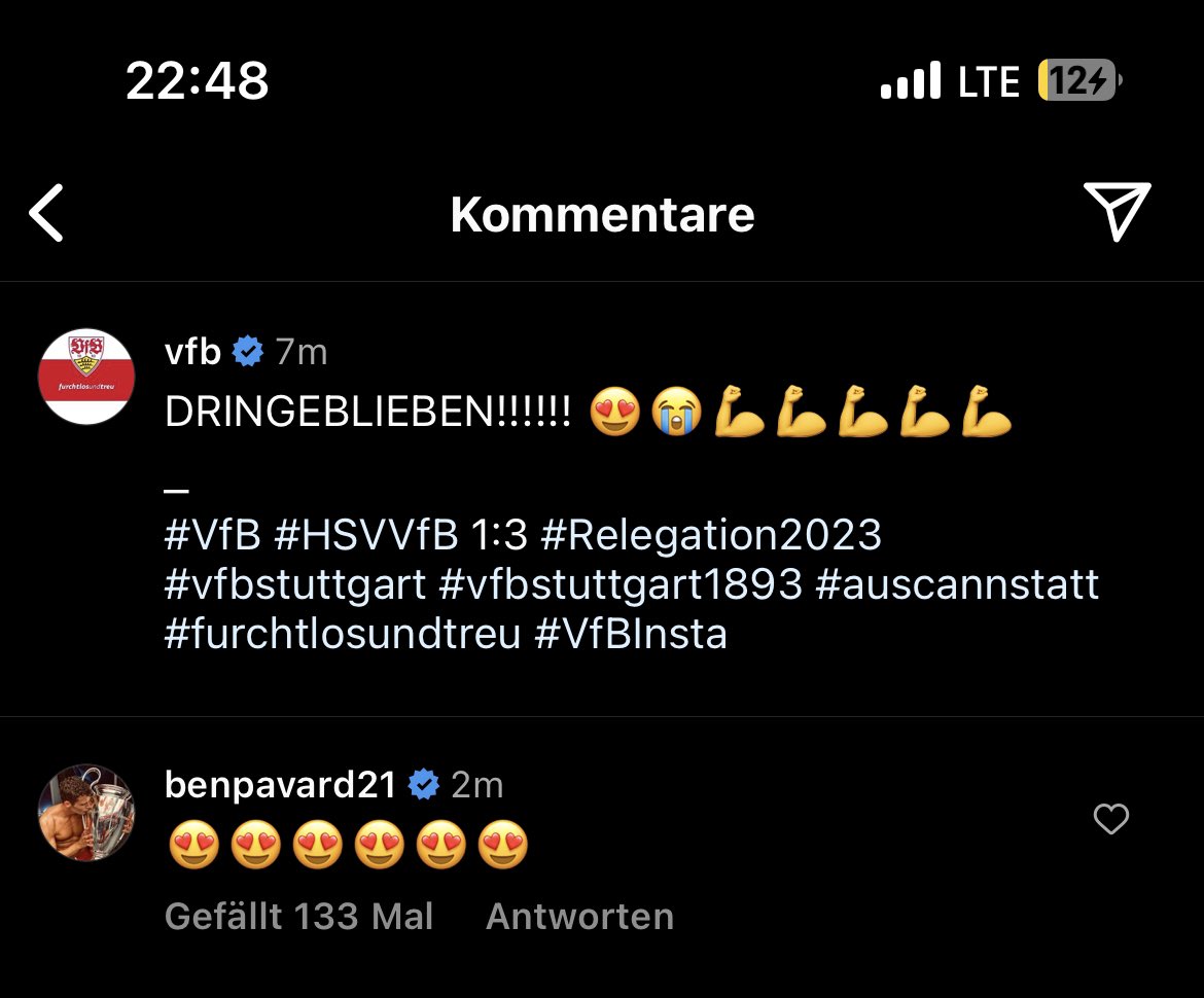 Ich liebe dich benji #vfb