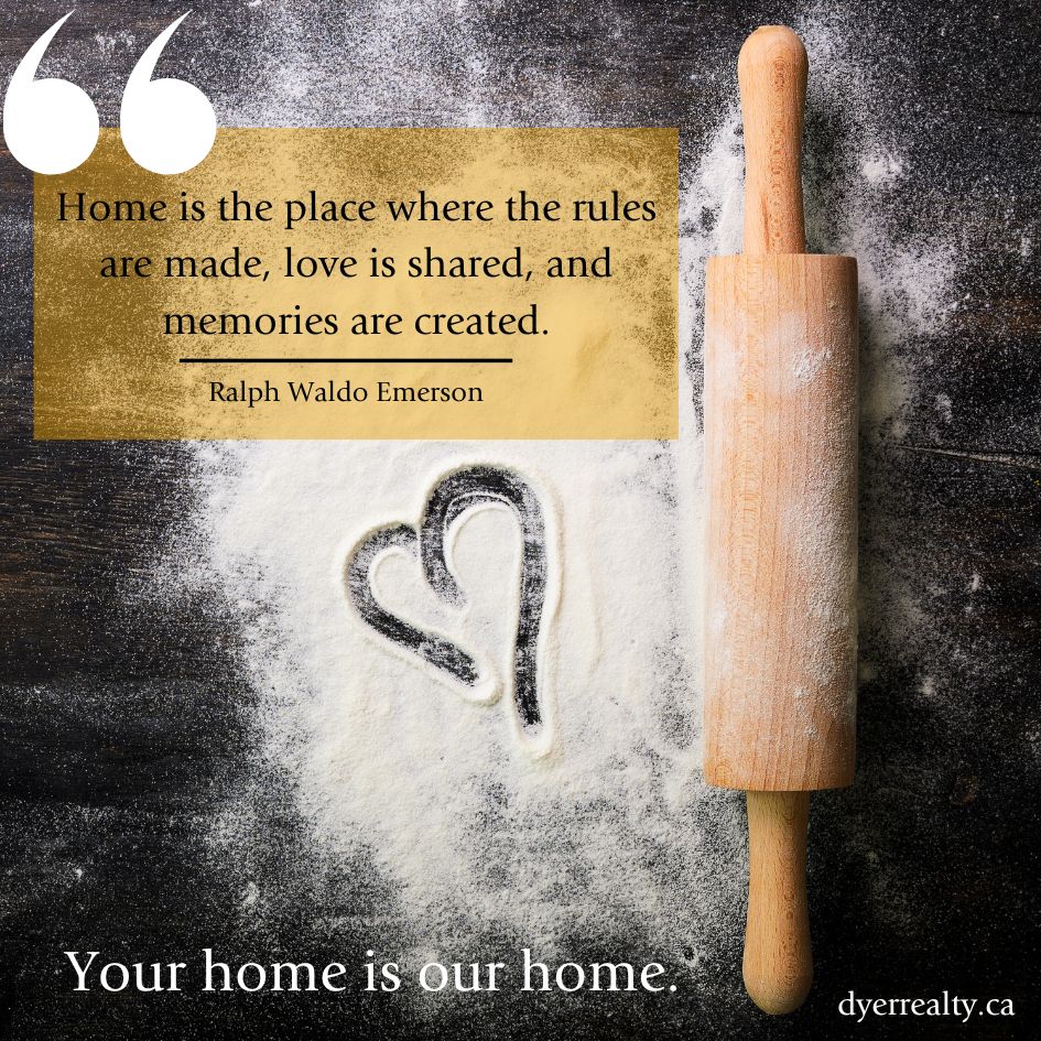 'A home is the place where the rules are made, love is shared and memories are created.' 

We are so lucky to be involved in helping our clients find their perfect match, a place they can truly call home. 

#yourhomeisourhome #dyerrealty #cbridge #KitWatLoo #WatReg #WRawesome