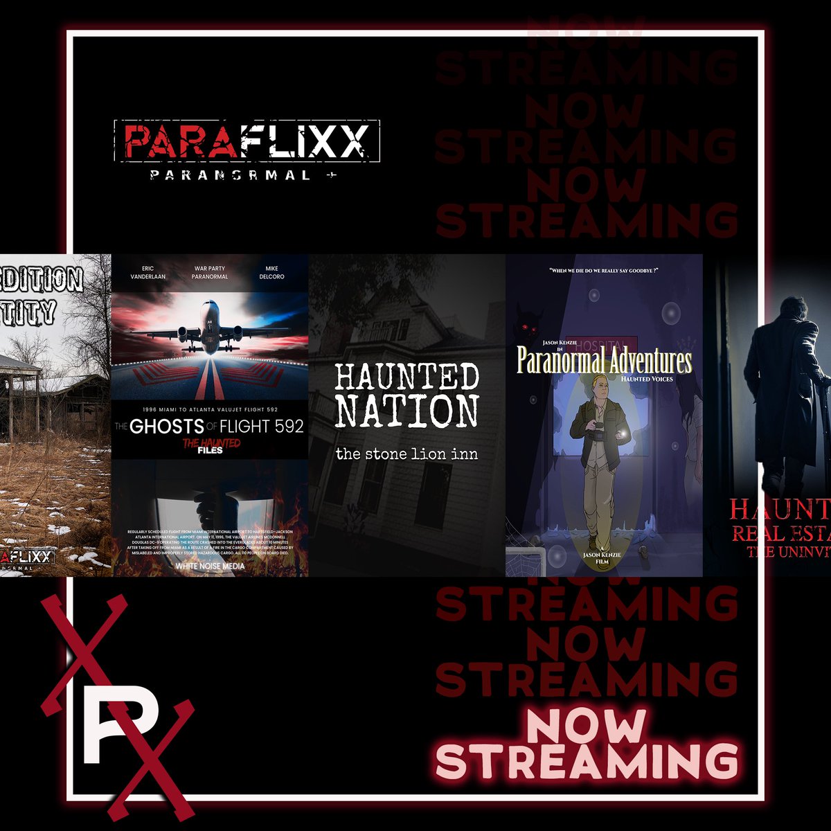 PARAFlixx paranormal+ tweet media