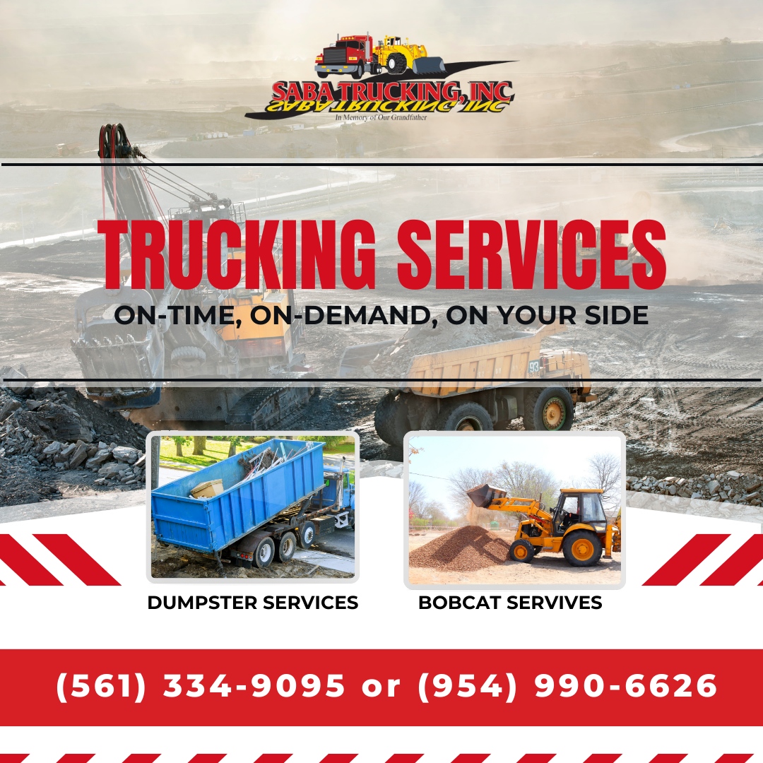 Abrahamedina02's tweet image. Looking for efficient and dependable trucking services? We&apos;ve got you covered! Our experienced team is ready to handle your trucking needs.

Contact us now and experience hassle-free trucking services that exceed your expectations!

#ConstructionSolutions #Earthwork #HaulingSe...