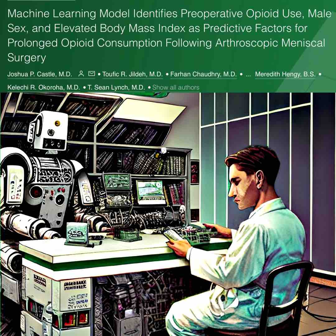 Machine learning identifies risk factors for prolonged opioid use… is #AI the key to optimizing postop pain control and reducing risk of prescription misuse? 📸 source: dream .ai @DoctorOkoro @JoshCastleMD@JildehMD@tseanlynchmd ow.ly/nibz50OF2na