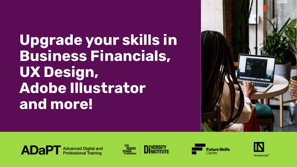 langaraCCDC's tweet photo. Are you a post-secondary grad or final semester student? ADaPT can help you land that full-time job by equipping you with in-demand skills and giving you the opportunity to network with employers! Apply by Sunday, June 11. Learn more at https://t.co/UdT3jEBrb8 https://t.co/ppK9mdmqTw