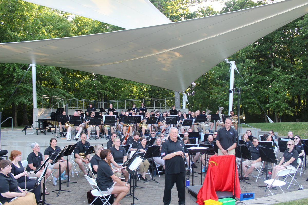 cityofboroOH's tweet image. Our Concerts at North Park kicked off with a terrific performance by the Springboro Wind Symphony! Perfect evening for music in a beautiful setting! Join us Sunday 7 pm for the Ohio Valley British Brass Special Events &amp;amp; Concerts | Springboro, OH (cityofspringboro.com)
