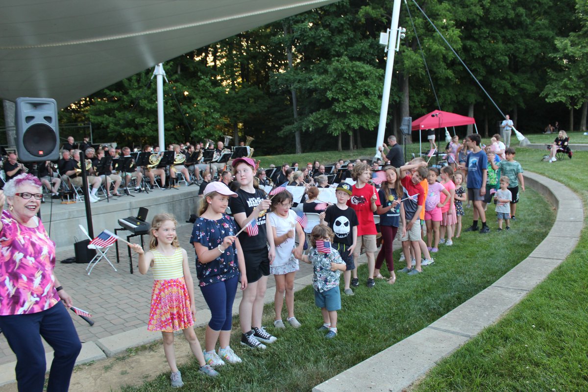 cityofboroOH's tweet image. Our Concerts at North Park kicked off with a terrific performance by the Springboro Wind Symphony! Perfect evening for music in a beautiful setting! Join us Sunday 7 pm for the Ohio Valley British Brass Special Events &amp;amp; Concerts | Springboro, OH (cityofspringboro.com)