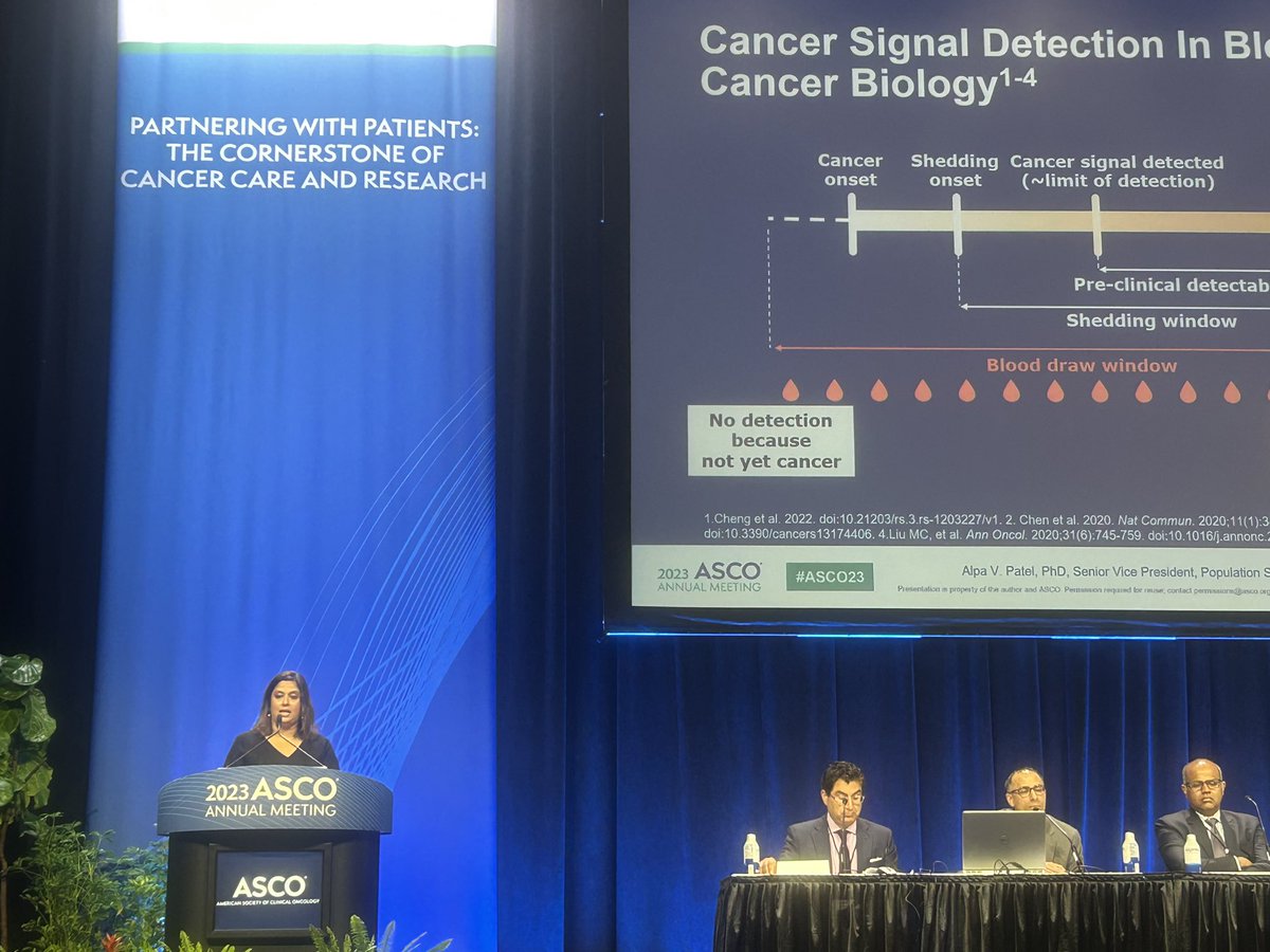 Amazing opportunity to present our study using data from CPS-3 in further understanding tumor biology and how to better detect cancer earlier. #ASCO2023 @AmericanCancer @ACS_Research