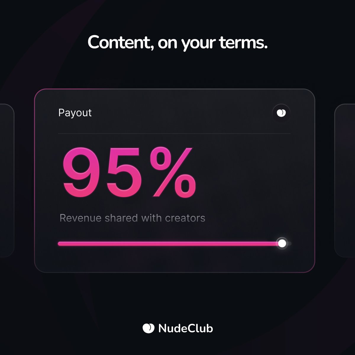 nudeclubapp's tweet photo. Creators are used to being exploited, but it doesn't have to be that way.

#nsfwtwt #web3 #buildinginpublic https://t.co/b47bFiLF53