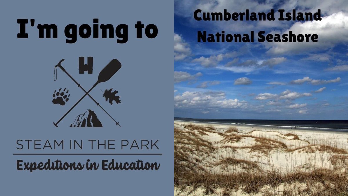 Just packing for some #STEAMinthePark excitement & learning adventures with other amazing educators from around the US at one of my happy places. CUIS. Time to get one with nature- Mimic, journal, get my artsy self on, sea turtle loving, & stay in a piece of history.@dacia92