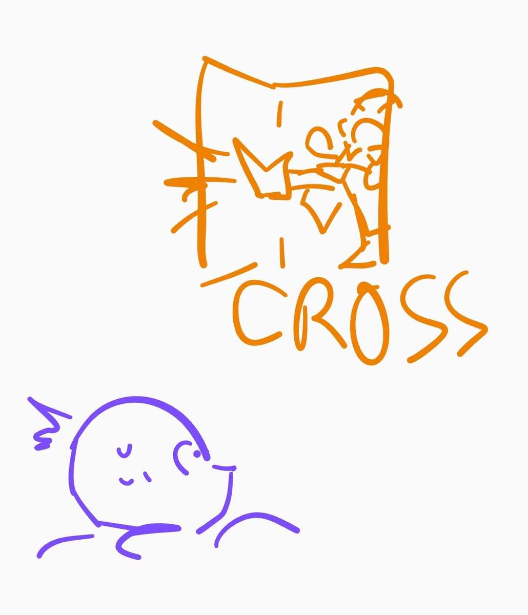 I could prolly find something nice in the backlog to post, but also this doodle brought me joy so y’all can have it