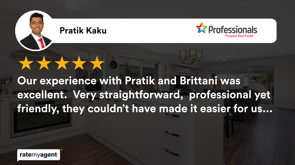 Prowest_RE's tweet image. Our agent’s latest RateMyAgent review in Piara Waters

rma.reviews/N9d5Xj9M692r

...
#ratemyagent #realestate #Professionals_Prowest_Real_Estate