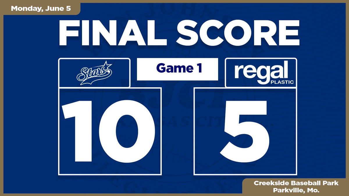 Eight unanswered runs by the <a href="/CIStars_BJ/">Creche Innovation Stars</a>, including three-hit games from OF <a href="/jake_miller_22/">Jake Miller</a> (Vandergrift HS/<a href="/SavageStormBSB/">Savage Storm Baseball</a>) and OF Simon Murray (<a href="/LSNbaseball/">Bronco</a>/<a href="/TrumanBaseball/">Truman Baseball</a>), pave the way to a game one victory.
 
Recap: gc.com/game-6473ff34a…