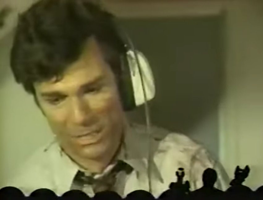 Honorable George Maharis performance mentions: as the catalyst of the trauma, er, drama in one of the many all-star Made-For-TV airport disaster flicks of the 70s, SST DEATH FLIGHT, which was featured on the local KTMA season of MST3K. #Cinemon