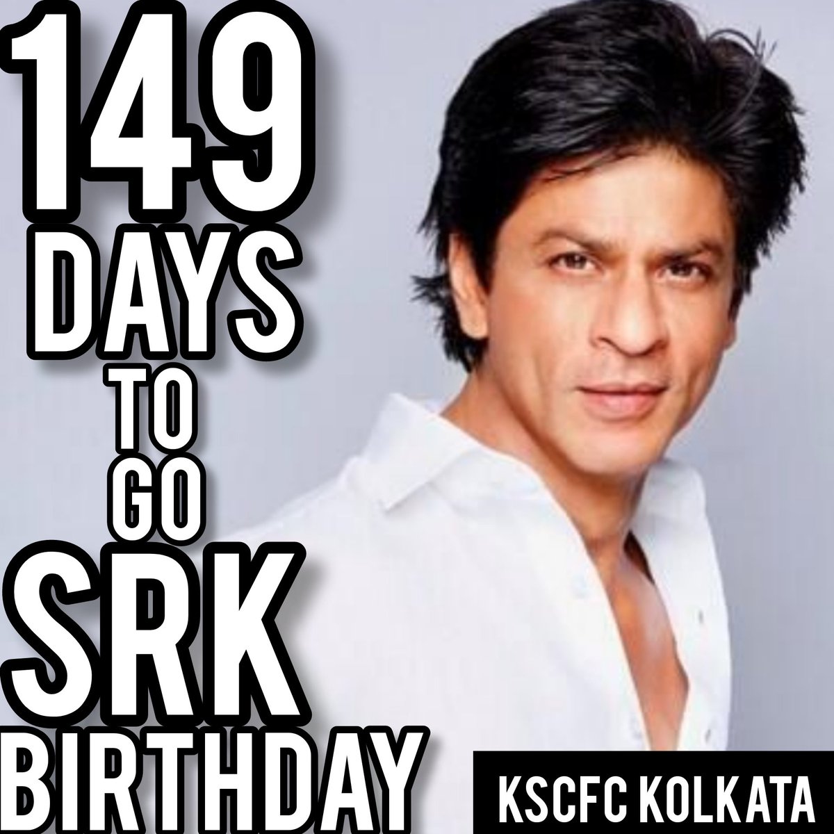 COUNTDOWN IS ON MORE 149 DAYS TO GO FOR KING KHAN BIRTHDAY CELEBRATION @iamsrk @kolkata_srk @KarunaBadwal @RedChilliesEnt @pooja_dadlani @khyatimadaan @BilalS158 #AskSRK #kingkhan #Myntra #ShahRukhKhan𓀠 #SRK