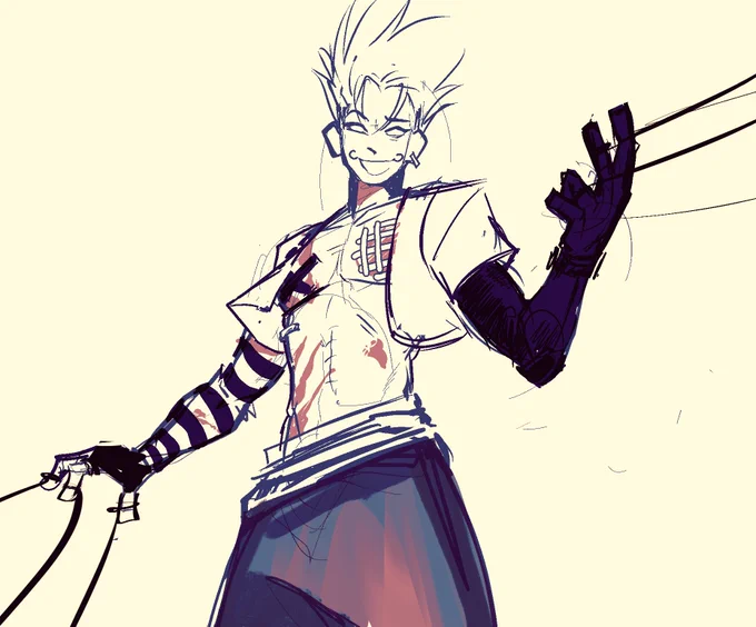 Vash but at Sucre from OFF #TRIGUN