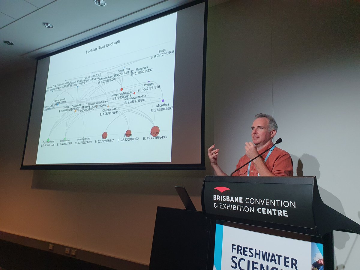 Darren Giling (@darrengiling) on Twitter photo Interesting work from James Hitchcock on applying food-web modelling to understand the effect of flows on consumer biomass dynamics <a href="/jamesnhitchcock/">James Hitchcock</a> @ProfRossatUC <a href="/FlowMERprogram/">The Flow-MER Program</a> #FreshwaterDownUnder Interesting work from James Hitchcock on applying food-web modelling to understand the effect of flows on consumer biomass dynamics <a href="/jamesnhitchcock/">James Hitchcock</a> @ProfRossatUC <a href="/FlowMERprogram/">The Flow-MER Program</a> #FreshwaterDownUnder