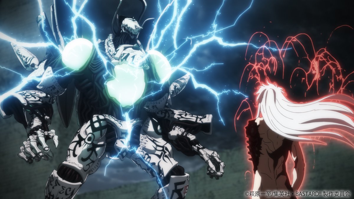 『BASTARD!! －暗黒の破壊神－』アニメ公式 on Twitter "／ 本日2500 📺BS11・ABEMAにて放送📢 第22話