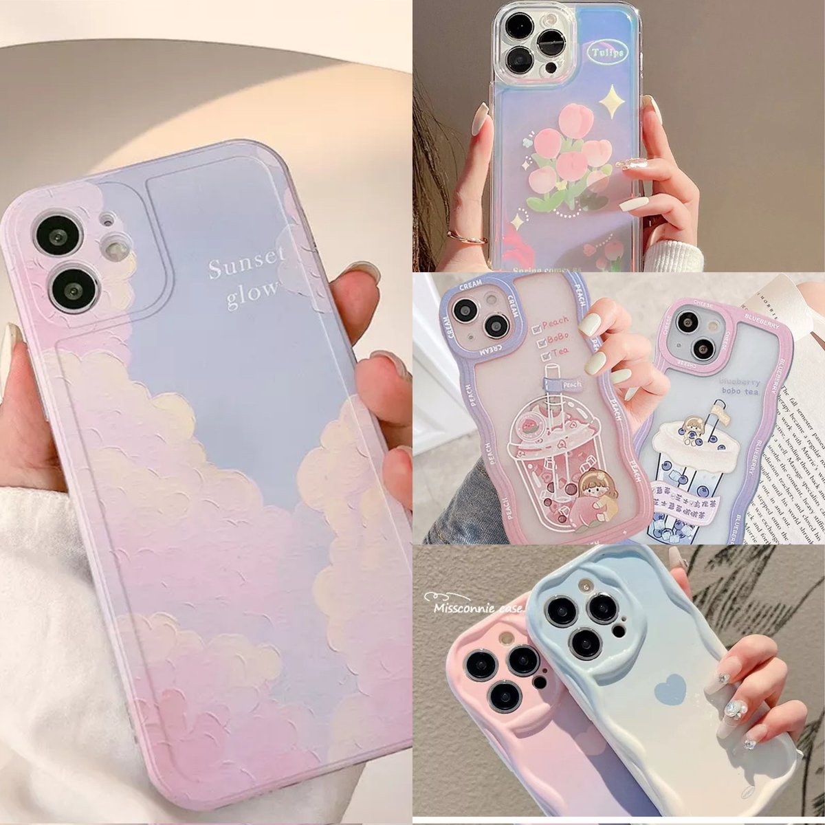 rekomendasi phone case warna rose quart serenity buat carat💙💗💎🎀