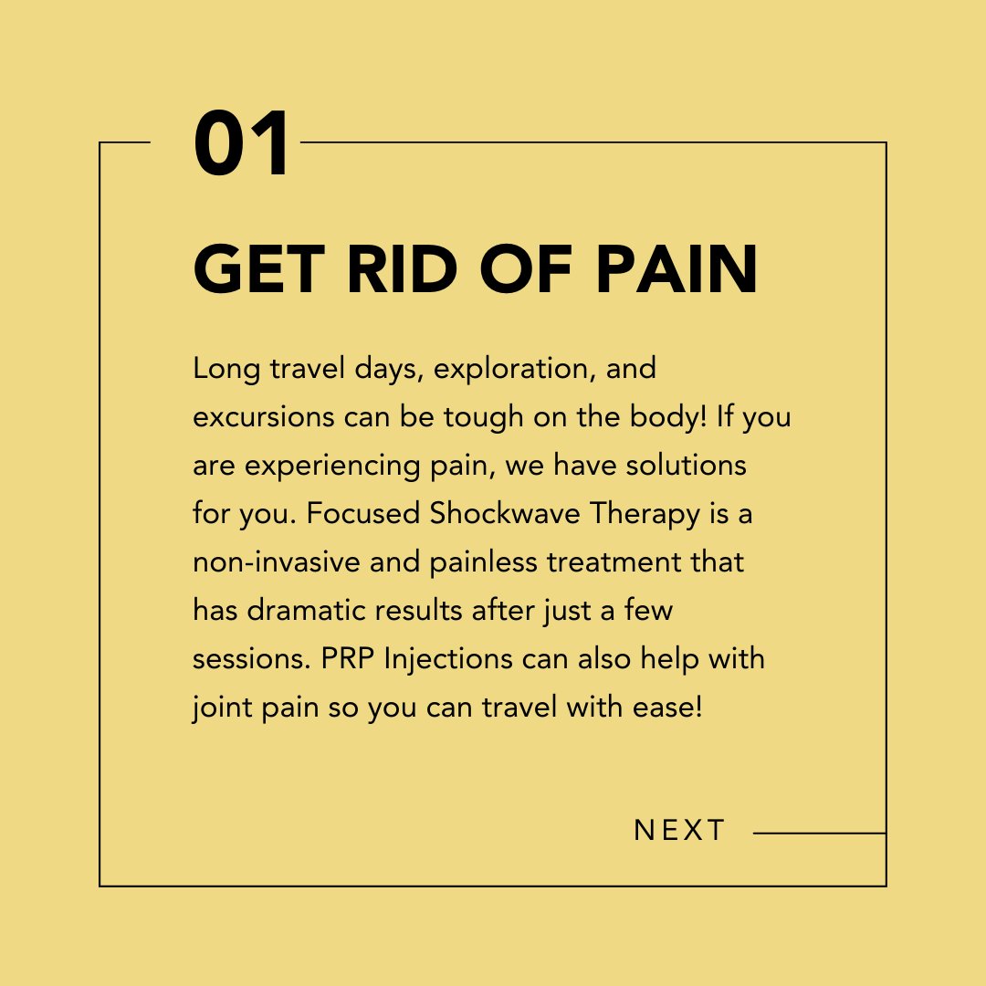 PRPRegen's tweet photo. Vacation is more than just making sure you have your bags packed! You also want to make sure your body is ready to travel too. Learn more about how we can help you prepare before you say bon voyage!
#prp #prpinjections https://t.co/emKmh0CC3L