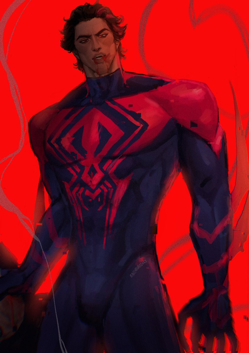 I can’t get him out of my head, so-

❤️‍🔥💥🔥🧨

[#MiguelOHara #SpiderVerse ]