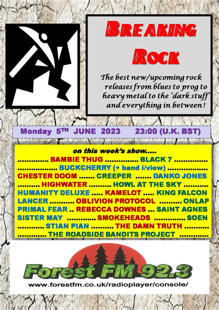 pjbreakingrock's tweet photo. Thanks @neilmlomax for tonight's #thkforestfm... now on air it's @pjbreakingrock #RadioShow @ForestFM stream https://t.co/sjudUtZAIW... first up @PrimalFearBand with #AnotherHero ... first track taster for upcoming album #CodeRed out 1st September ... #turnitup ! https://t.co/UDYsAbywqa