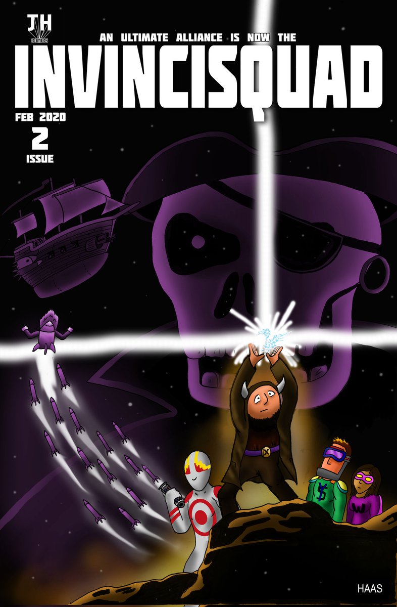 JH_comics's tweet photo. For $3500 you can get 700 digital copies of Invincisquad. Get yours now for just $5 each!
https://t.co/u0pkBMaTtZ
#Invincisquad #indiecomic #comicbooks #webcomic https://t.co/KzrBAgaWCM