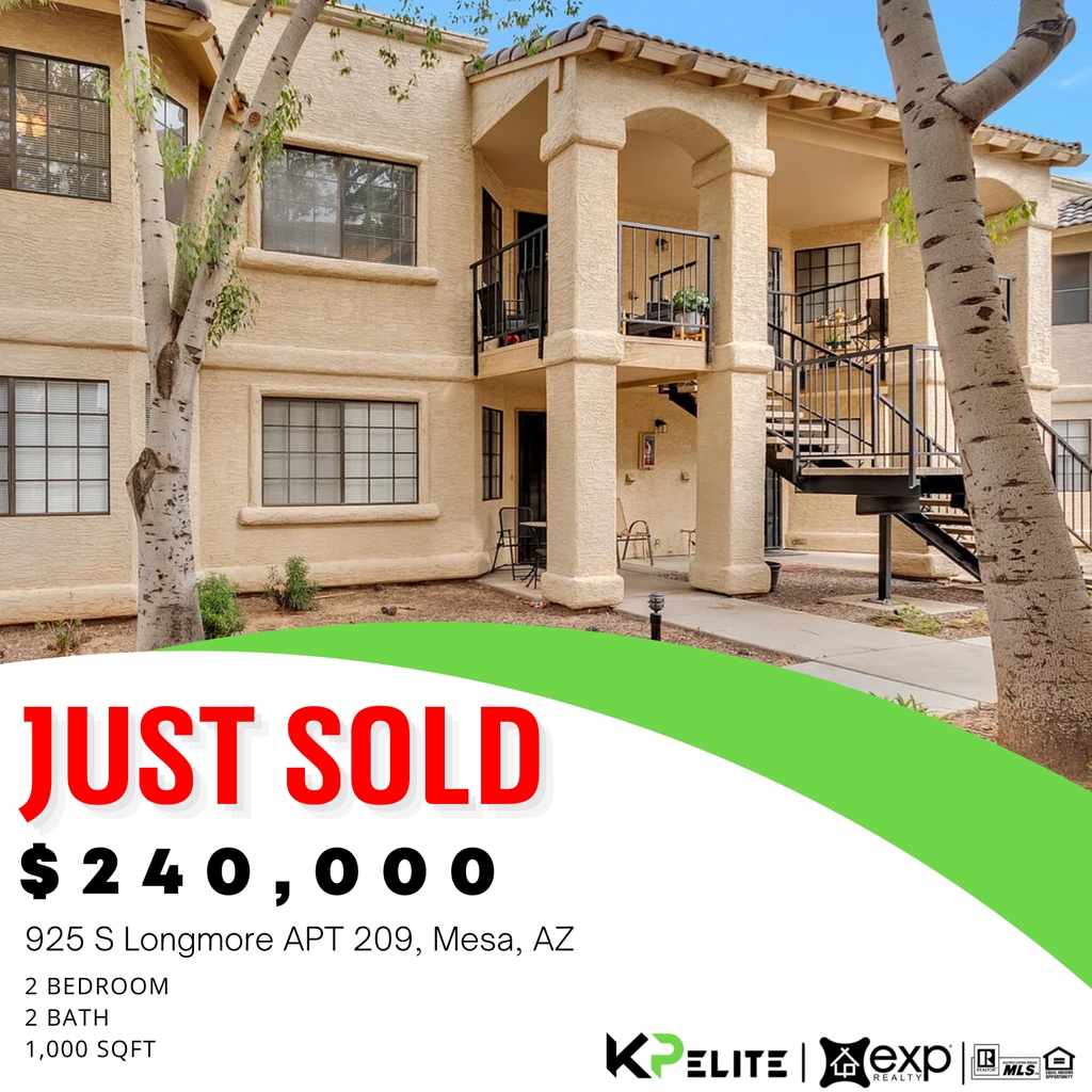 Sold! The relentless commitment of our agent, Ashley Luther, has led this client to their dream home

#sold #justsold #soldMesa #soldhouse #offthemarket #homebuyer #homeownership #homebuying #newowner #Mesa #Mesaaz