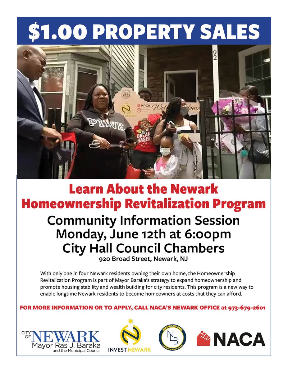 City of Newark on Twitter "1 Properties are coming to the City of