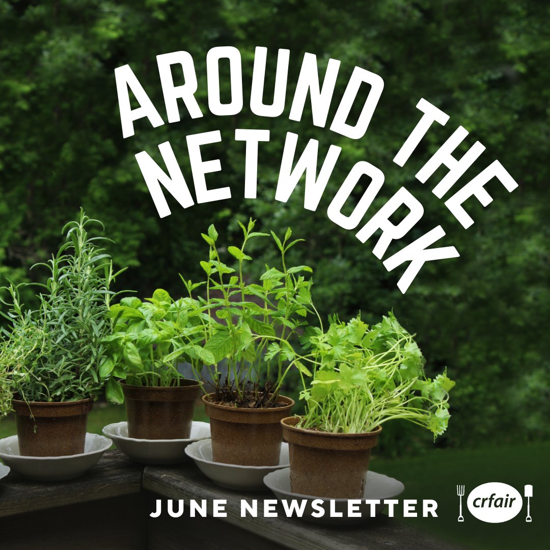 Our June Newsletter is out! 📰

Find updates about our upcoming Food Literacy Roundtable meeting and Flavour Trails 2023, as well as lots of other exciting events, campaigns, and opportunities to get involved in the network.

Read the newsletter here: mailchi.mp/crfair.ca/arou…