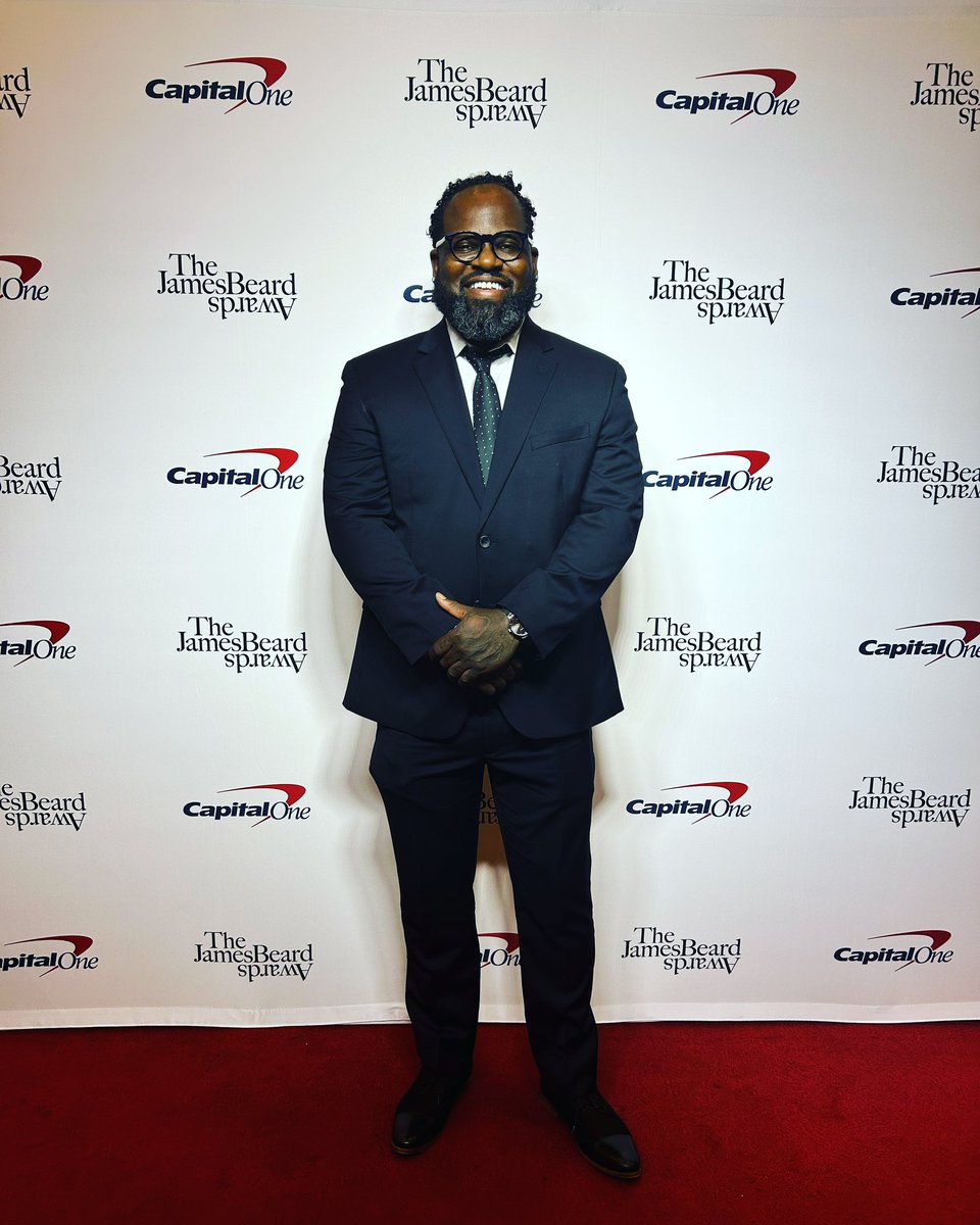 On the red carpet ..  
<a href="/beardfoundation/">James Beard Foundation</a>  awards