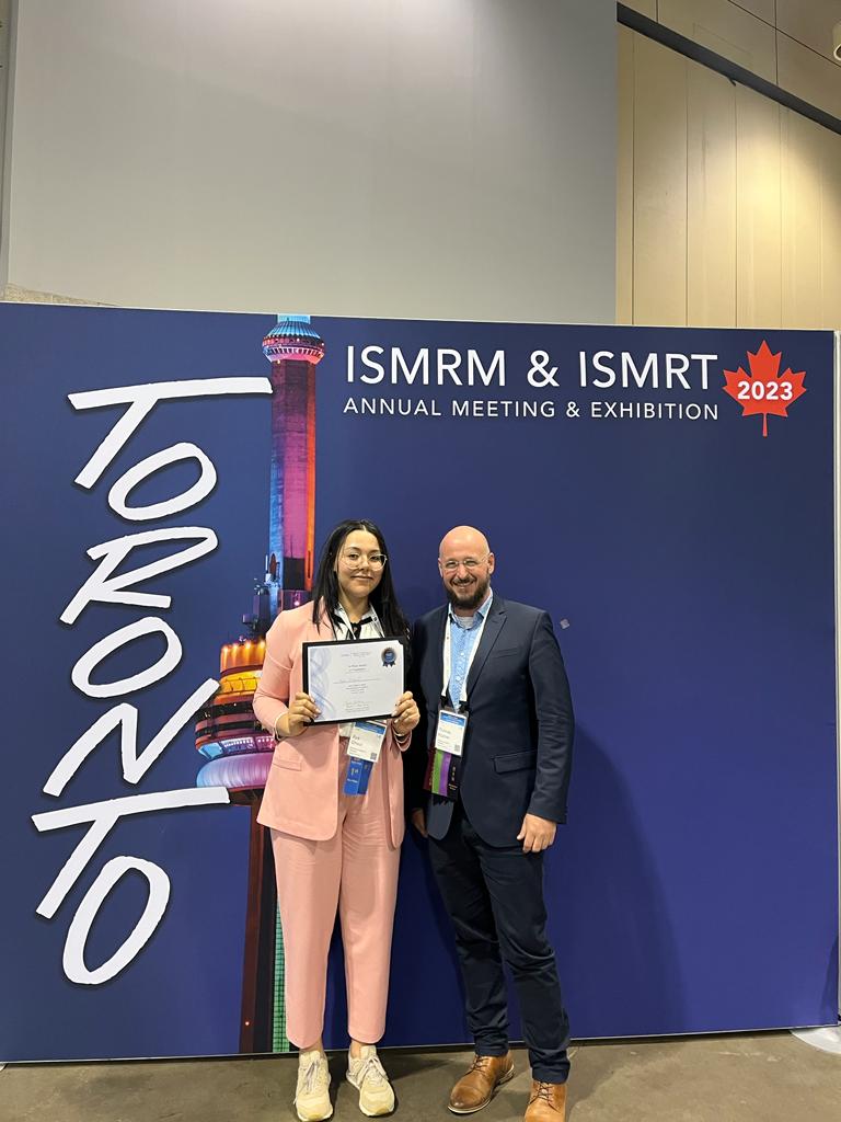 🏆Congratulations to Aya Ghoul for making the 1st place🥇in the #ISMRM2023 motion correction study group on her work about deep learning image registration for undersampled cardiac CINE MR
<a href="/lab_midas/">MIDAS.lab</a>