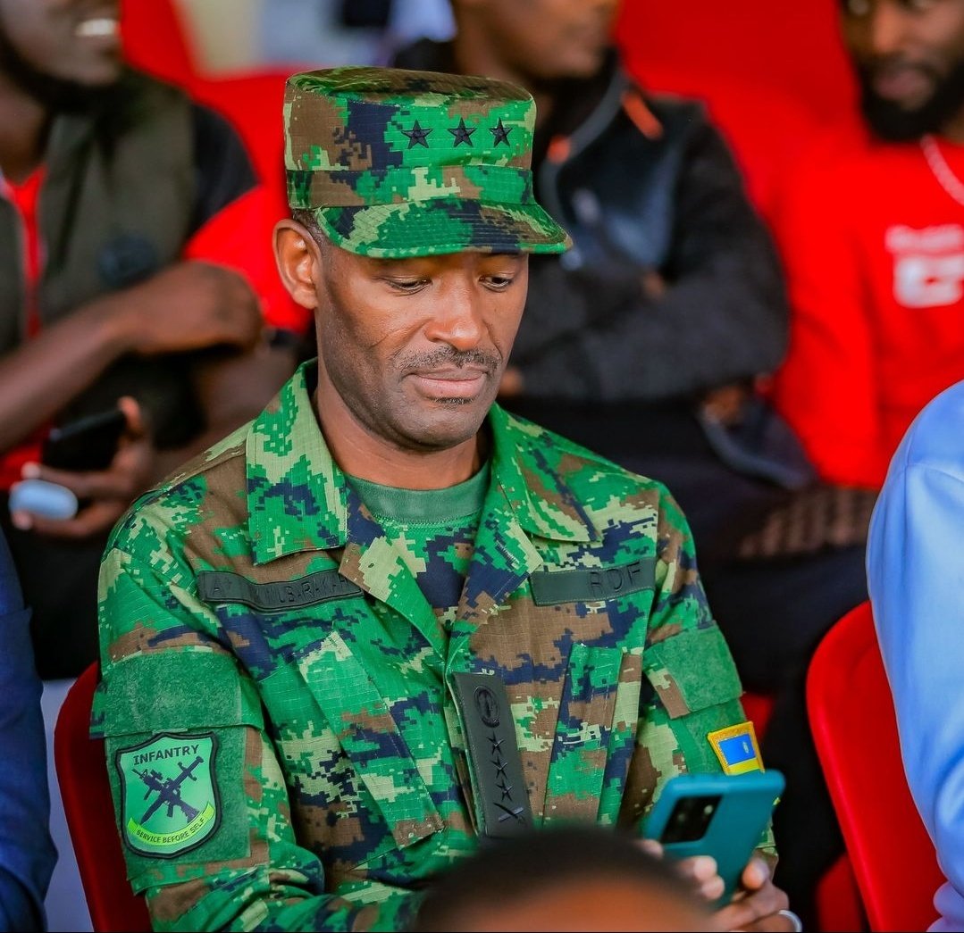 Congratulations Afande CDS Three Star General Mubarak MUGANGA.