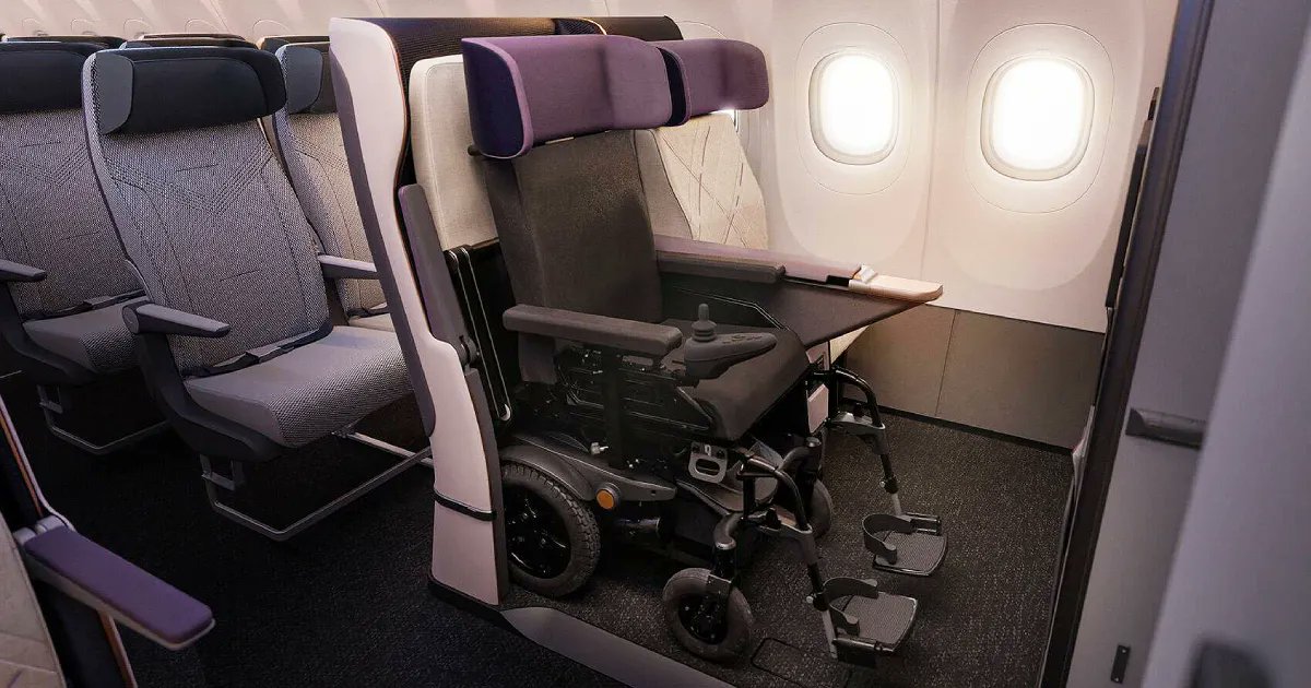 designboom on Twitter "delta (Delta) debuts foldable seat with
