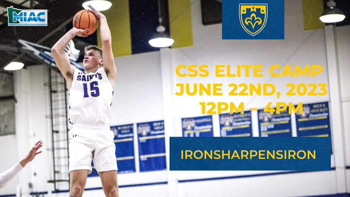 Register today for a spot in our 2023 Elite Camp. Open to 2024s and 2025s! Go Saints!

Link to Register:
csssaints.com/sb_output.aspx…