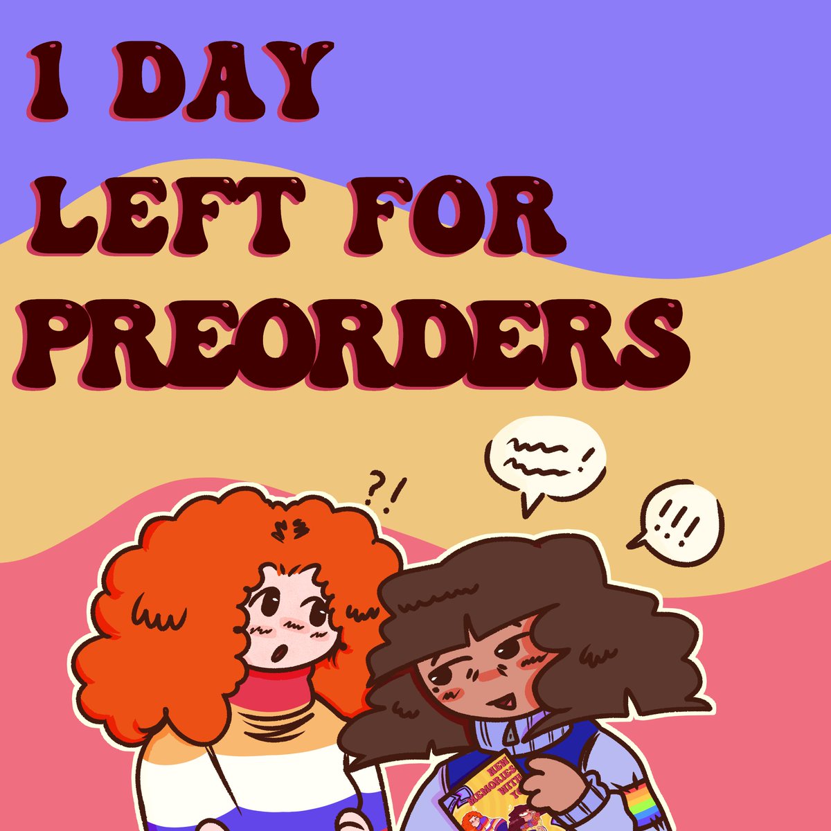 1 day left for preorders! 
#Jophie #TWF #Fanzine